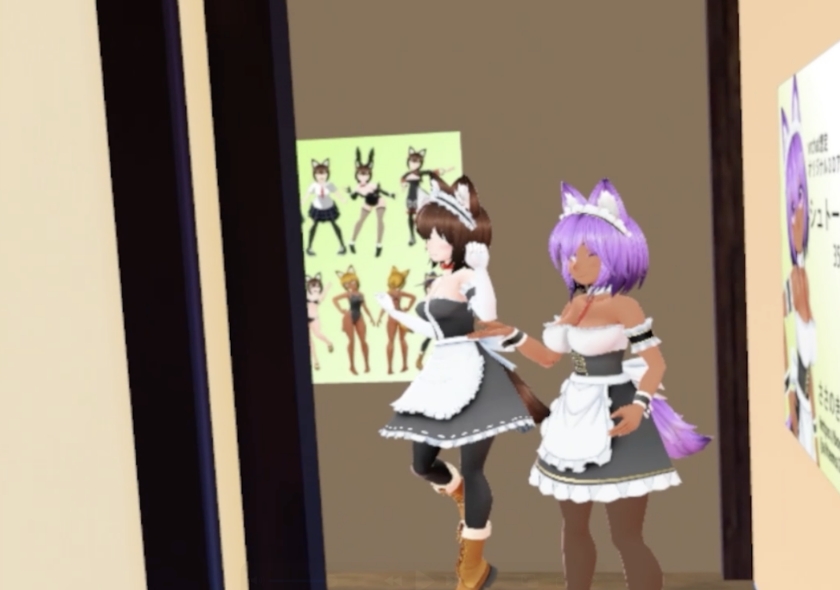 ワールドの訪問者数をもとに 収益が発生します